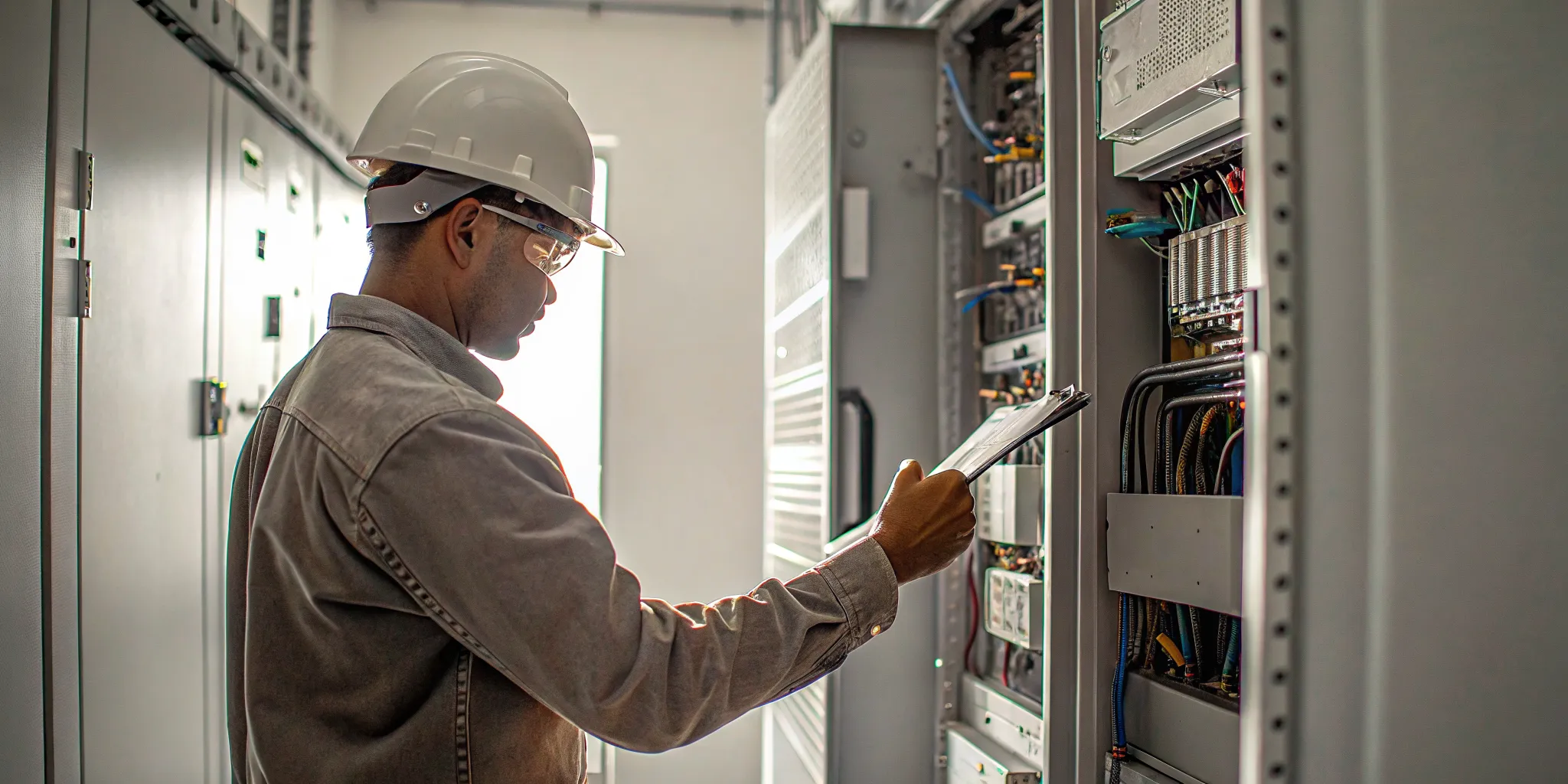 Commercial electrical maintenance checklist for a DFW facility